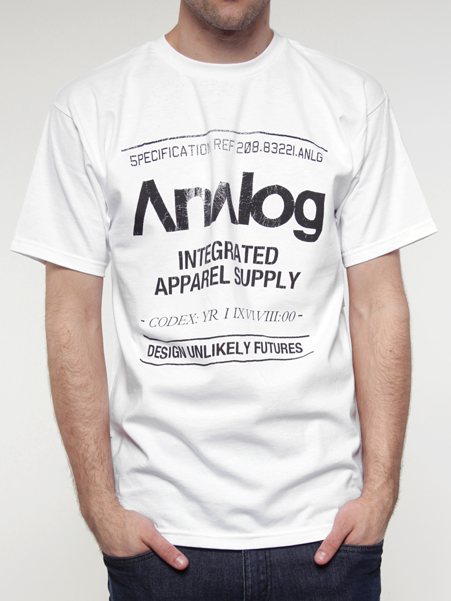 T-shirt Analog Robbed (white)