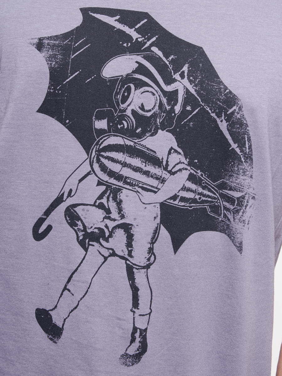 T-shirt Analog Rain Drop Slm (vpurp)