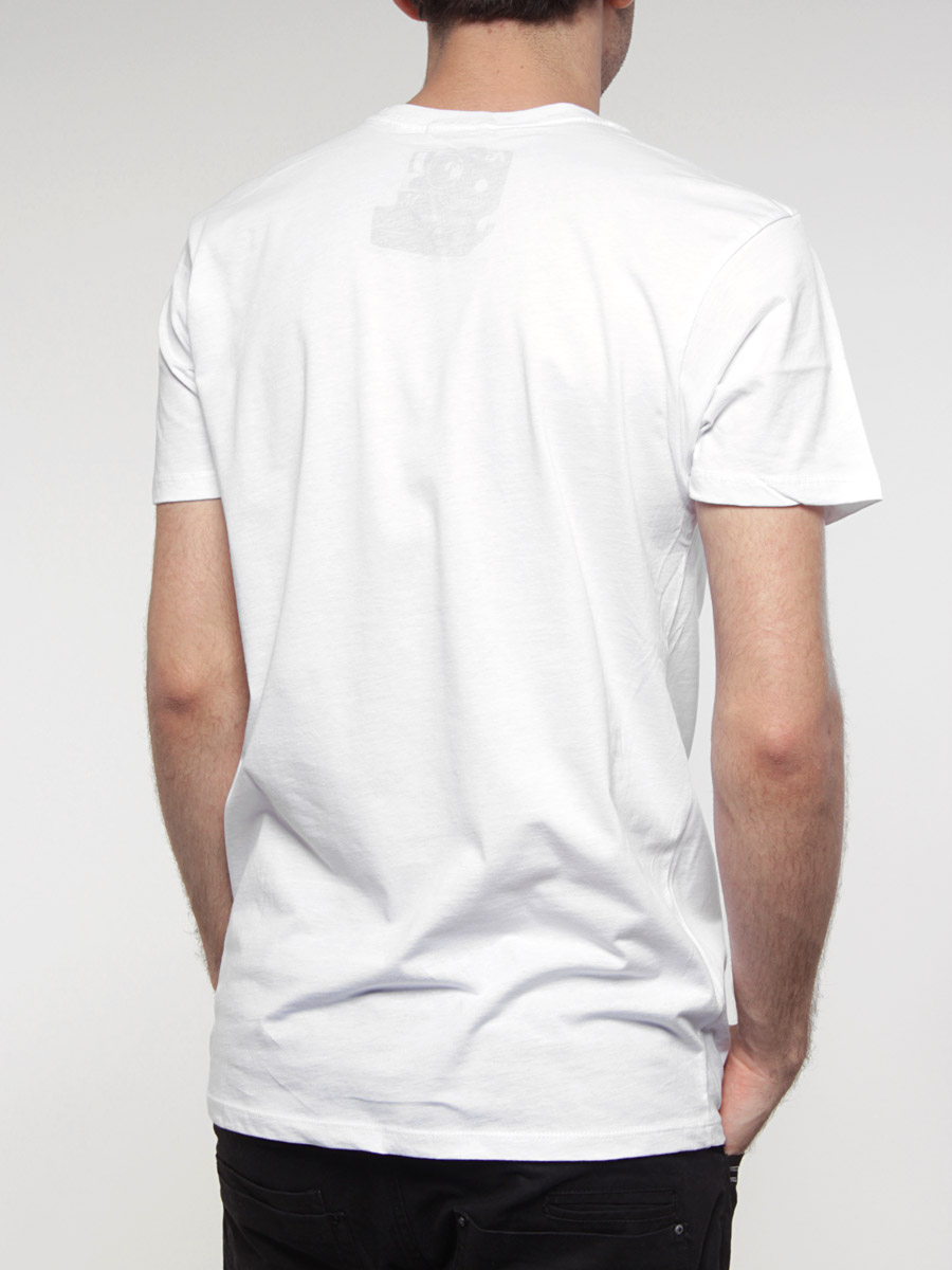 T-shirt Analog Neon Horse Racing (wht)