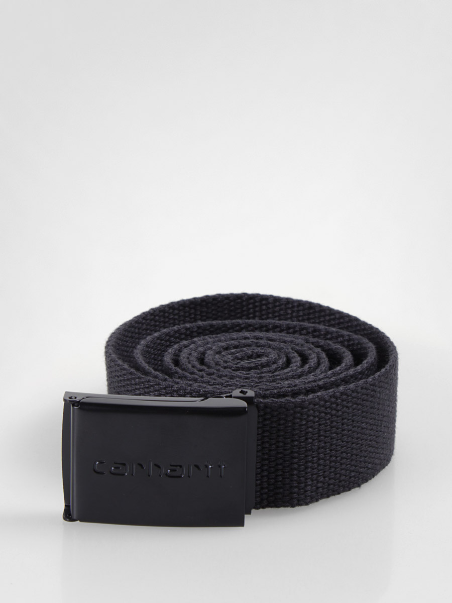 Pasek Carhartt Clip Belt Chrome (black asphalt) 