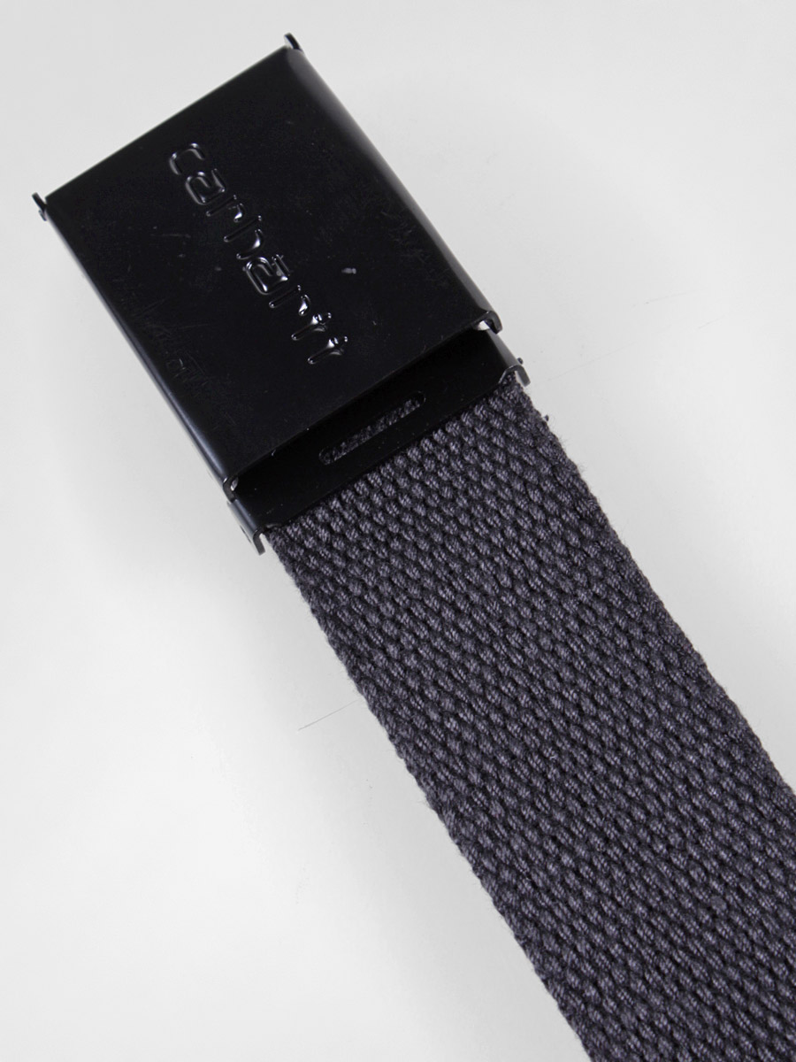 Pasek Carhartt Clip Belt Chrome (black asphalt) 