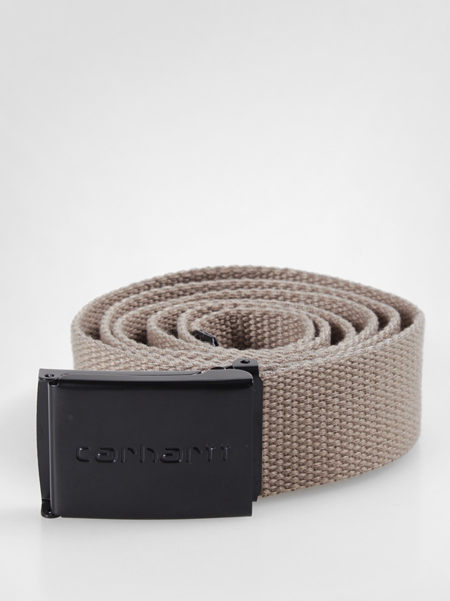 Pasek Carhartt Clip Belt Chrome (black horn) 