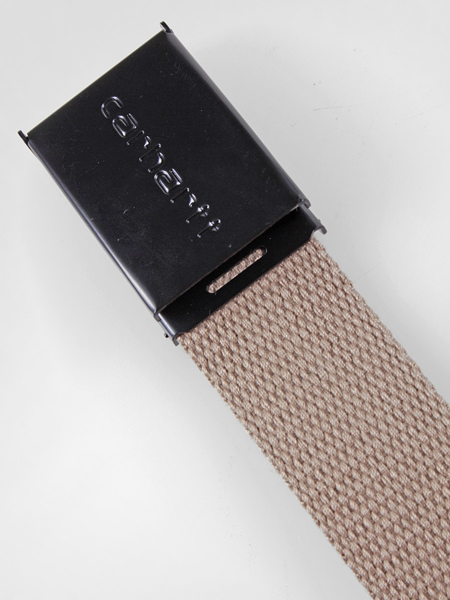 Pasek Carhartt Clip Belt Chrome (black horn) 