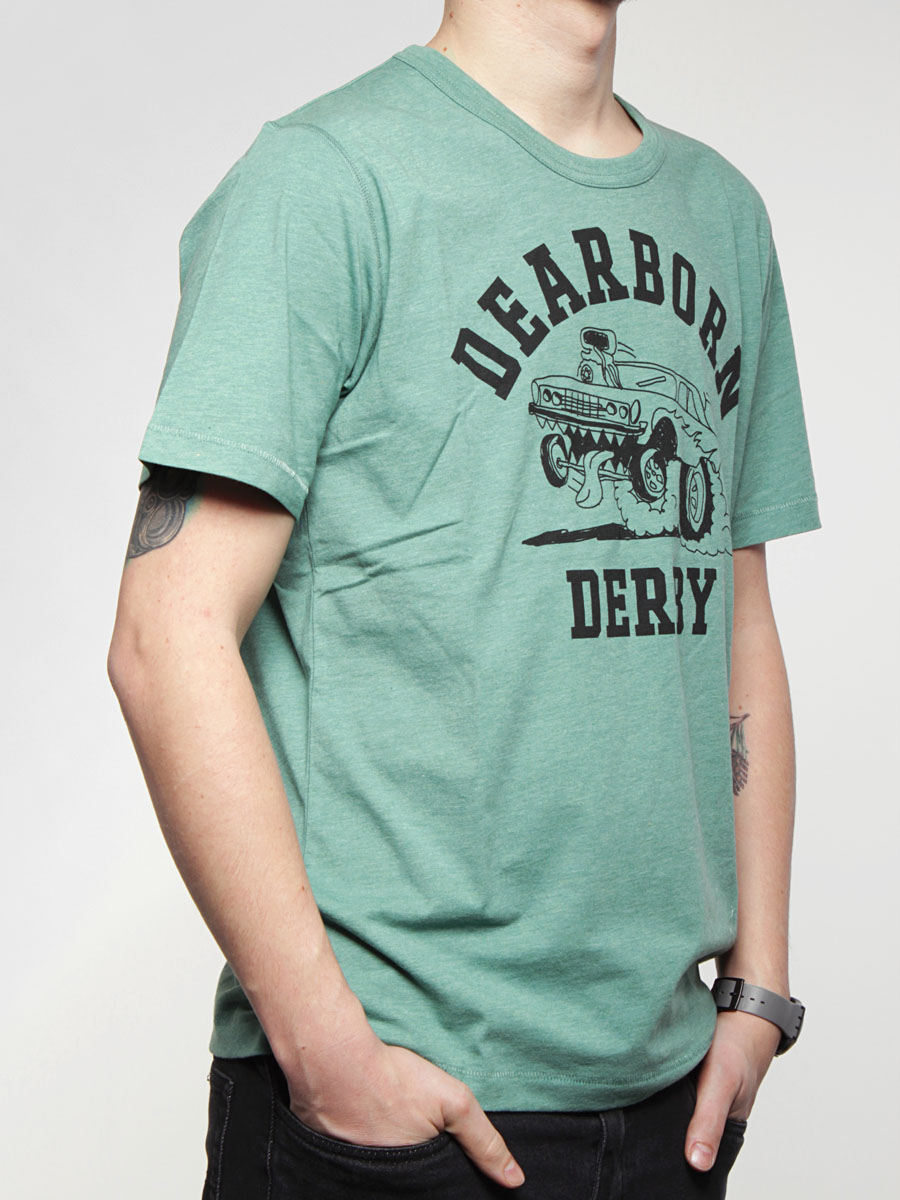 T-Shirt Carhartt Derby (chive heather/black) 