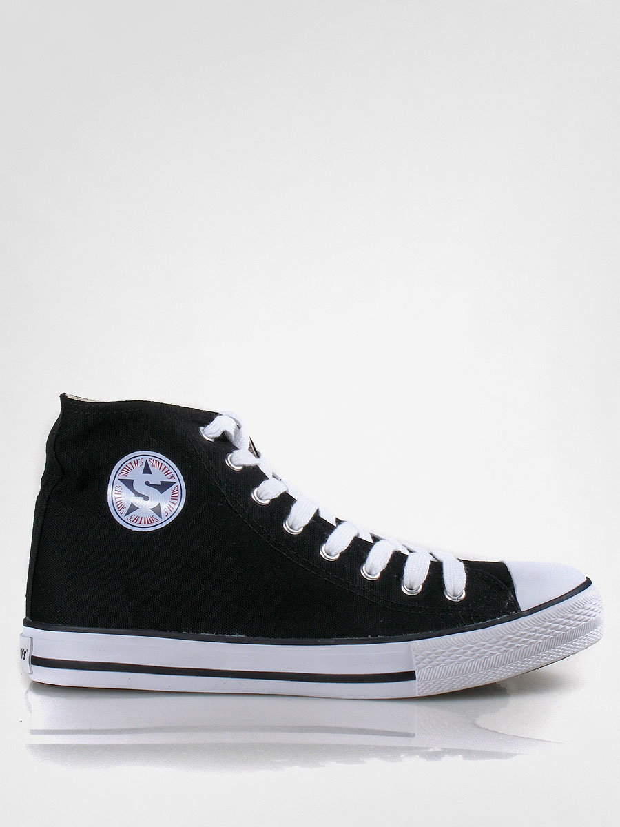Trampki Smith's Wysokie (black)