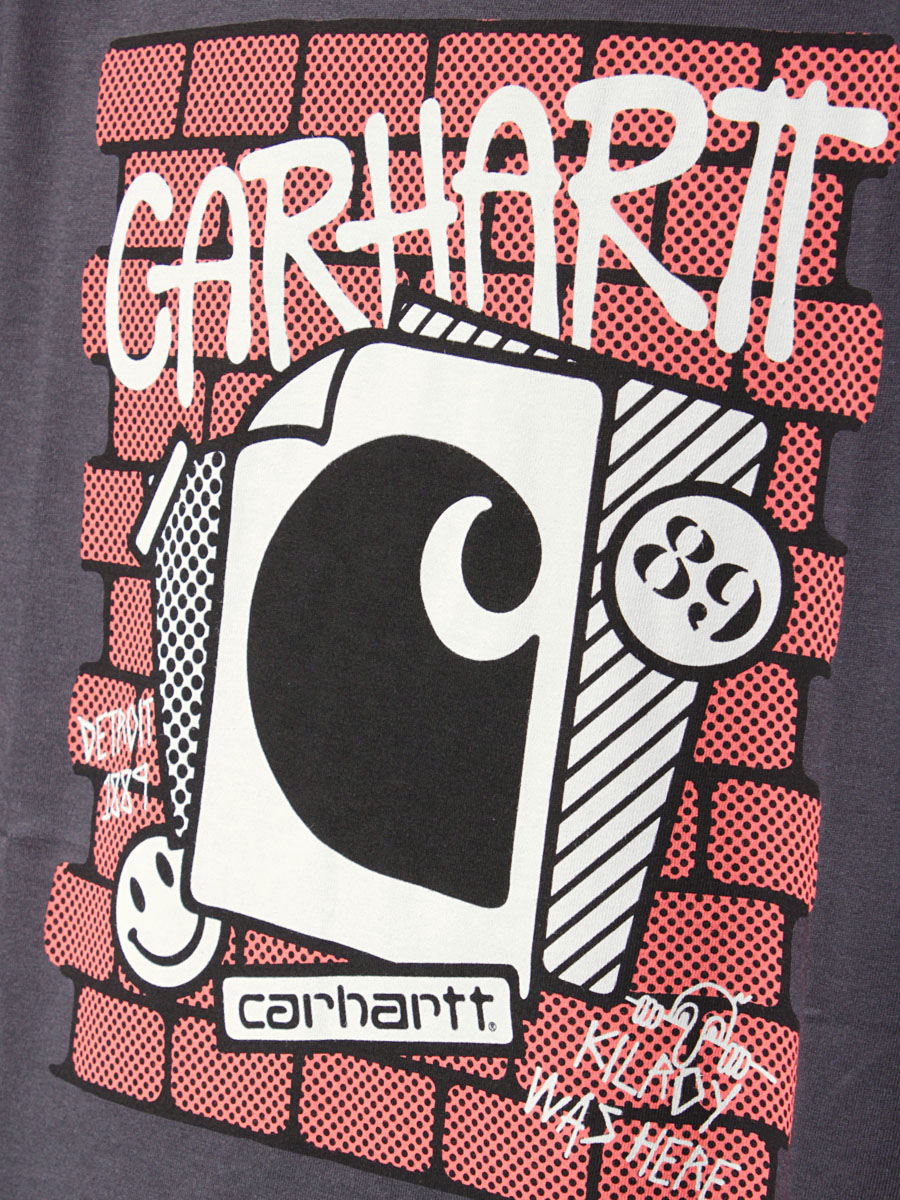 T-Shirt Carhartt Wall (asphalt/multicolor) 