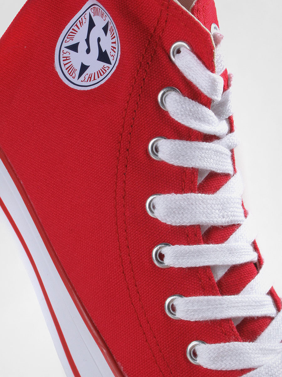 Trampki Smith's Wysokie (red)