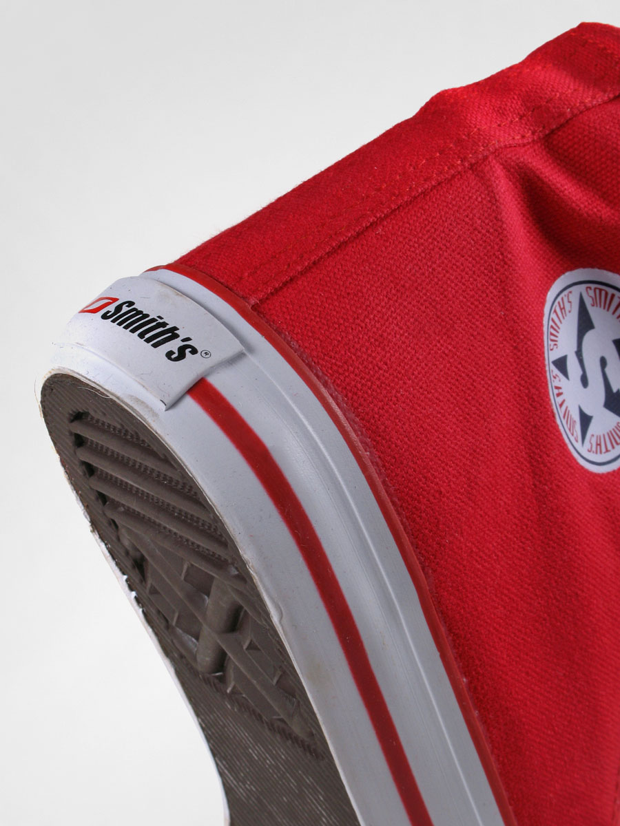 Trampki Smith's Wysokie (red)