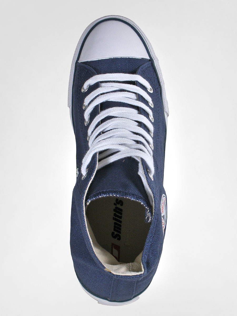 Trampki Smith's Wysokie (navy)