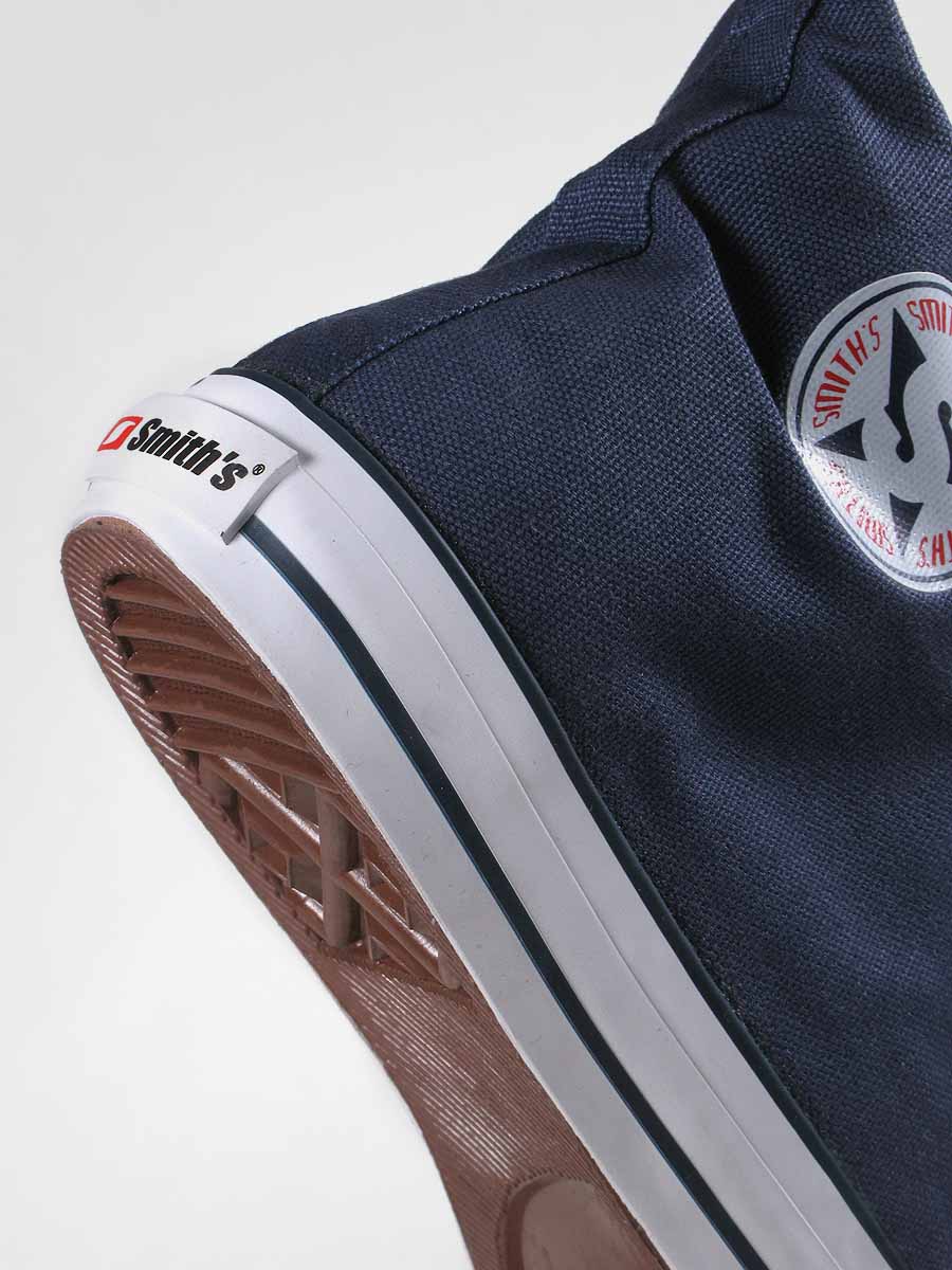Trampki Smith's Wysokie (navy)