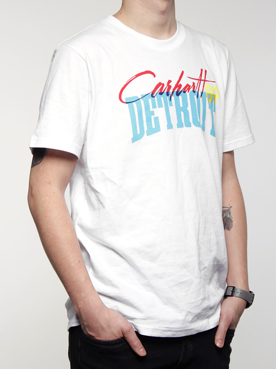 T-Shirt Carhartt Detrolt 89 (white/multicolor) 
