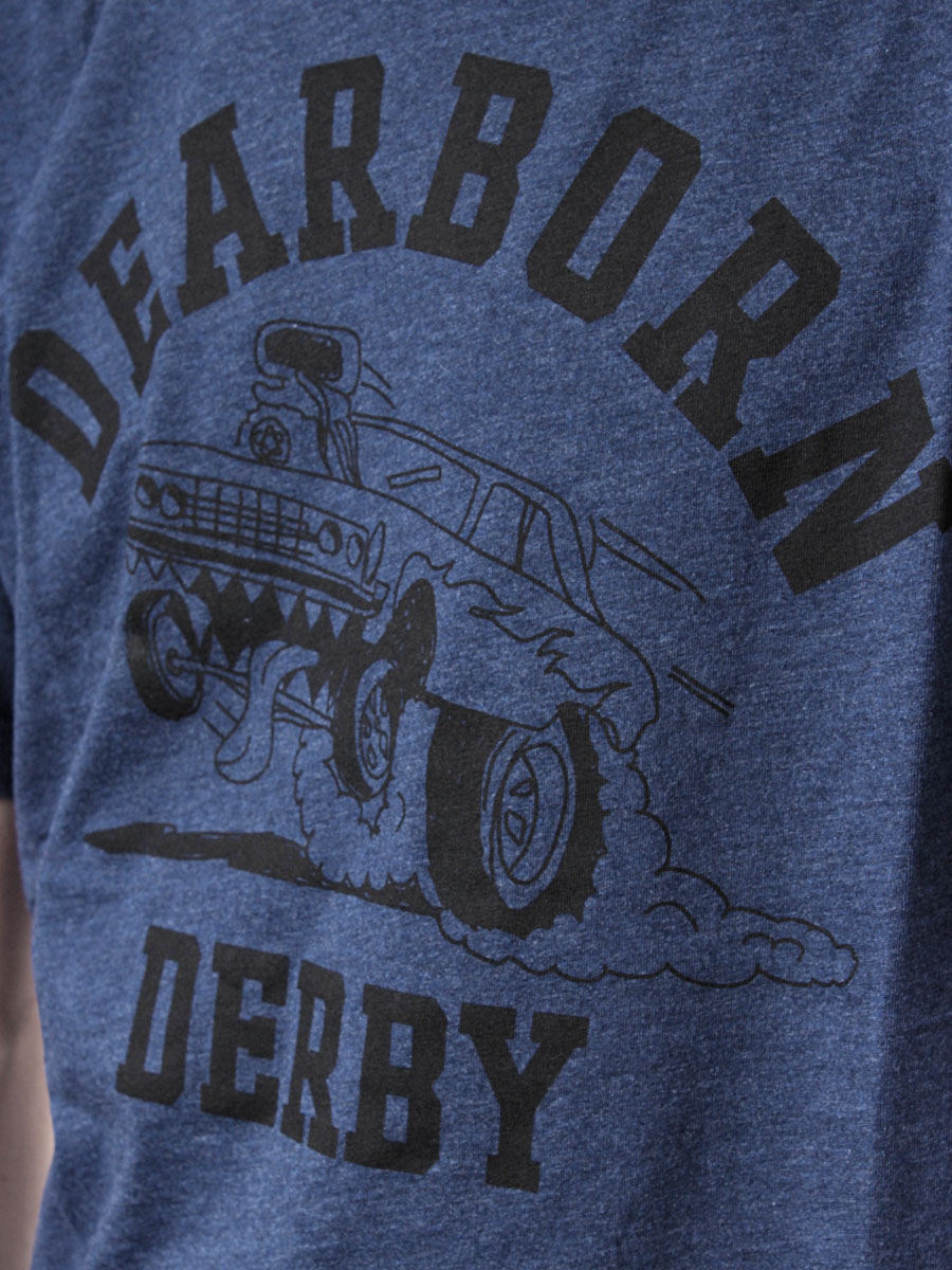 T-Shirt Carhartt Derby (federal heather/black) 