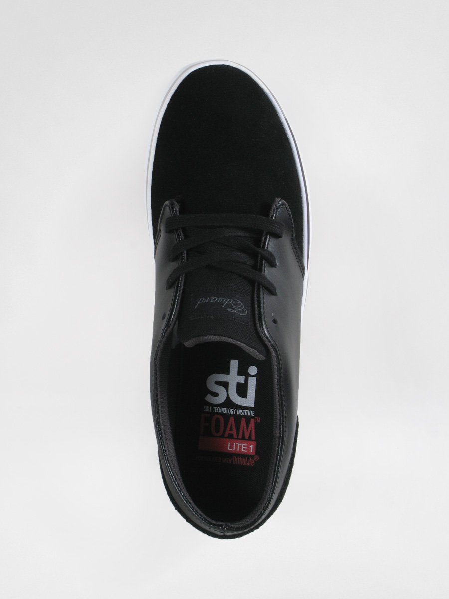Buty éS Edward (black/white/gum)