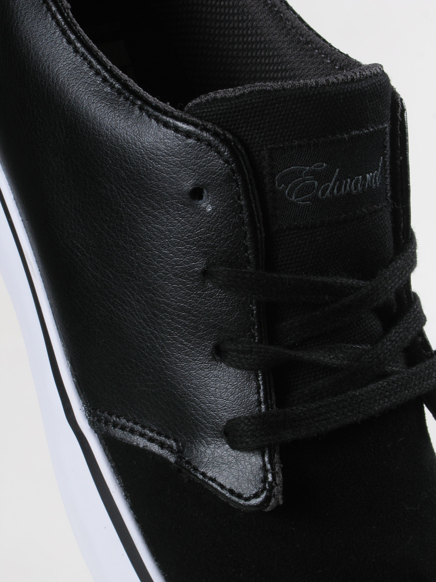 Buty éS Edward (black/white/gum)