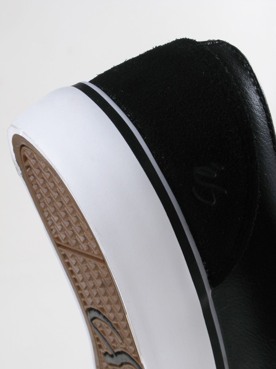 Buty éS Edward (black/white/gum)