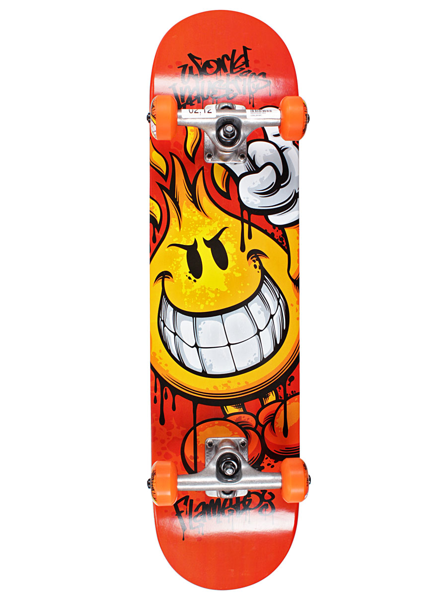 Deskorolka World Industries Raw Flameboy 7.6