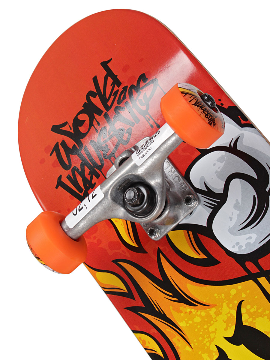 Deskorolka World Industries Raw Flameboy 7.6
