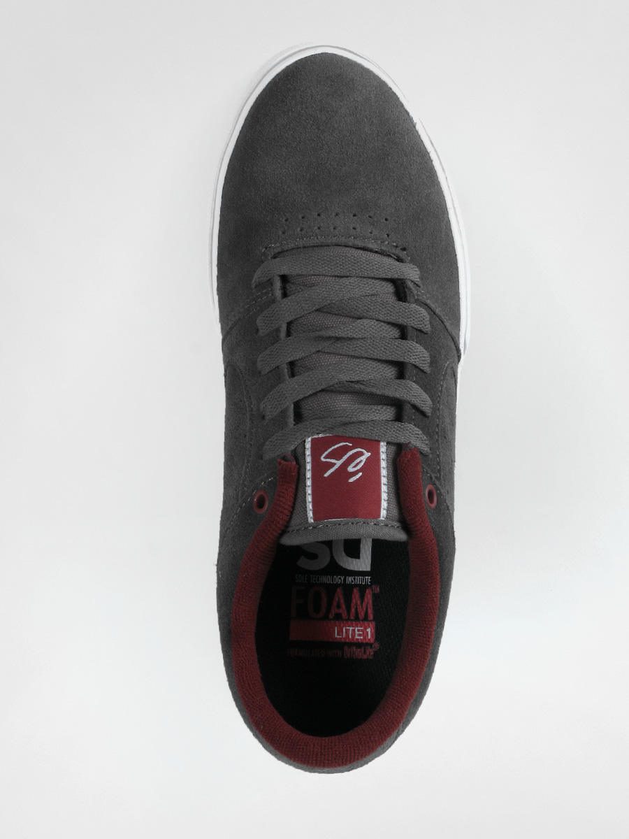 Buty éS Square Two Fusion (grey/white/burgundy)