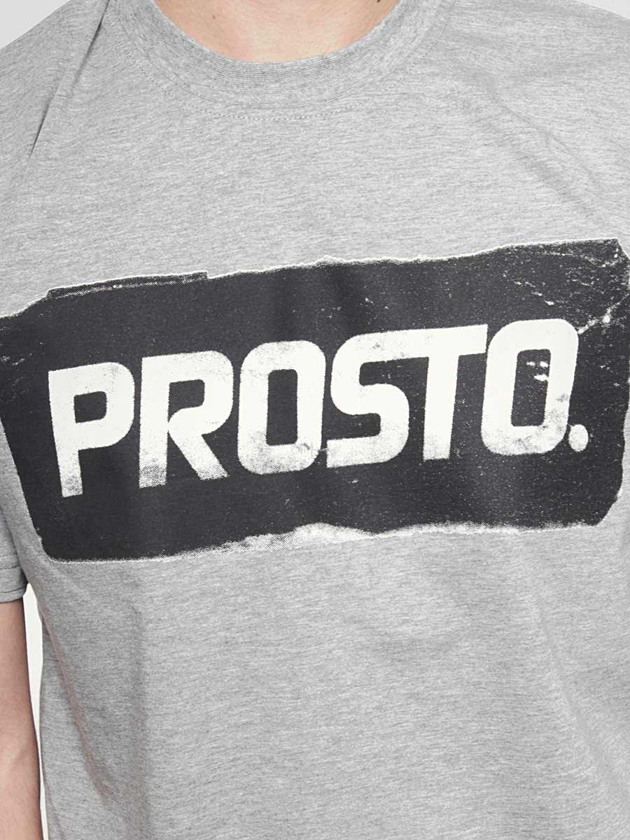 T-Shirt Prosto Sticker Medium Heather (grey)