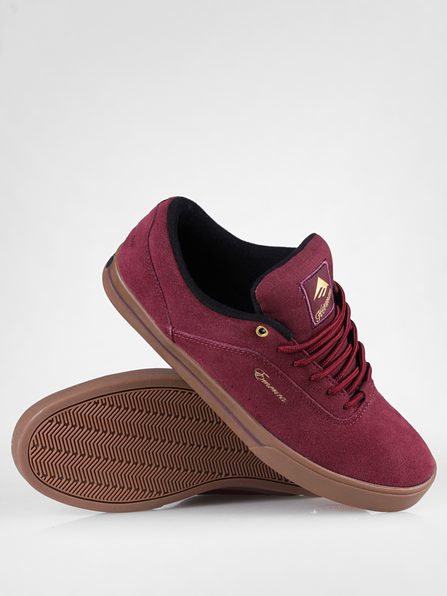Buty Emerica G-Code!!! (burgundy/gum)