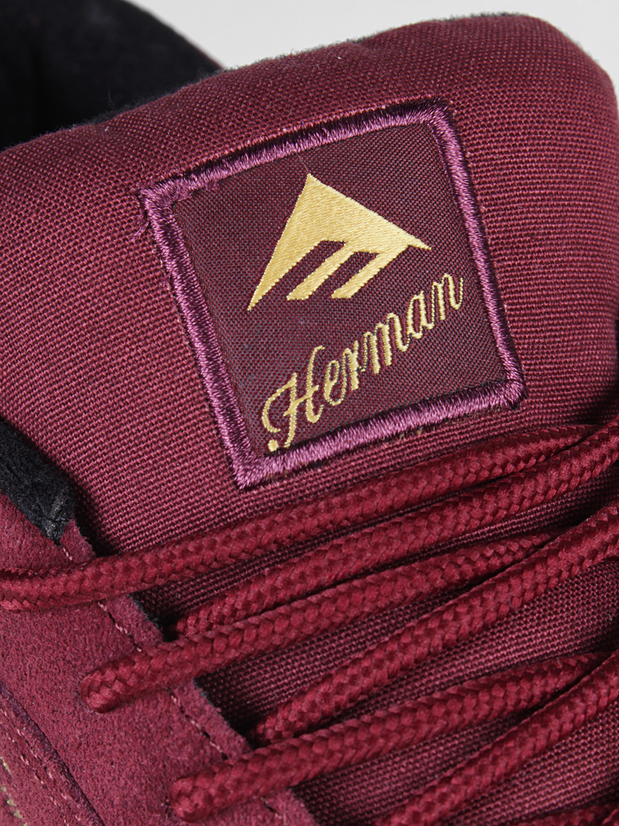 Buty Emerica G-Code!!! (burgundy/gum)