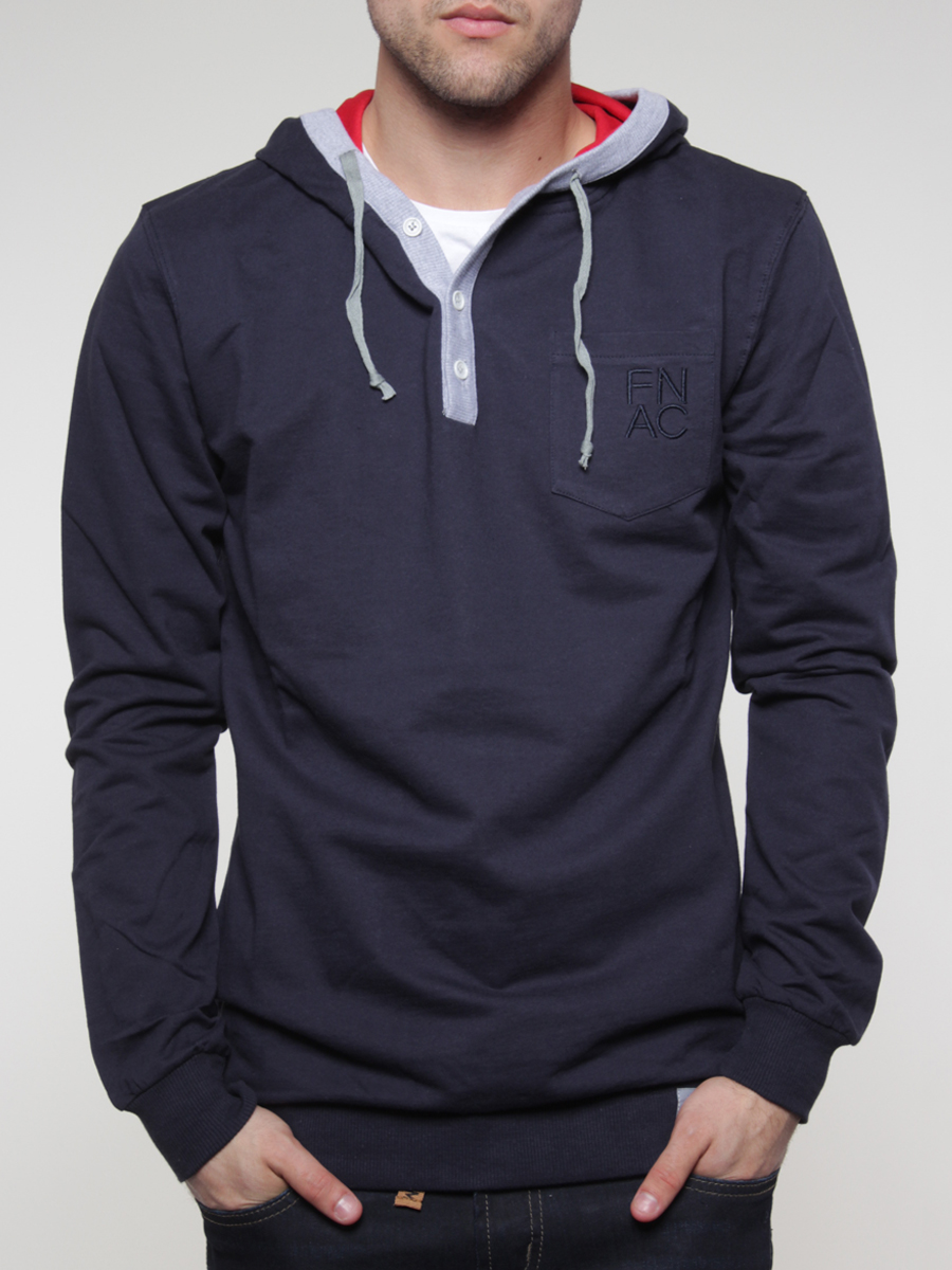 Bluza z kapturem Fenix Slave (navy/dark red)