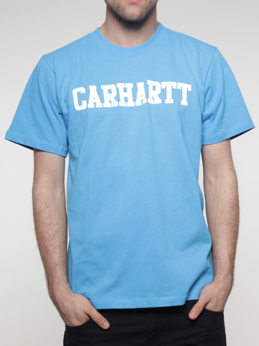 T-Shirt Carhartt College (pour/white) 