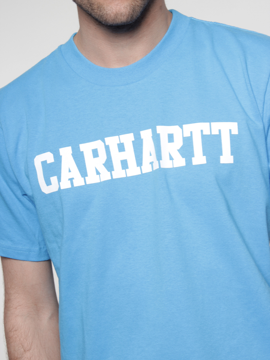 T-Shirt Carhartt College (pour/white) 