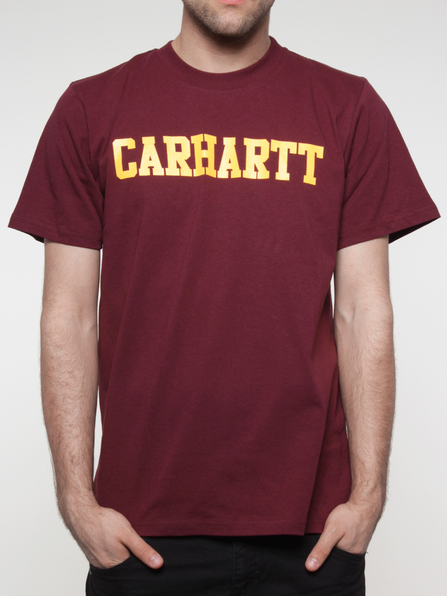 T-Shirt Carhartt College (varnish/zest) 