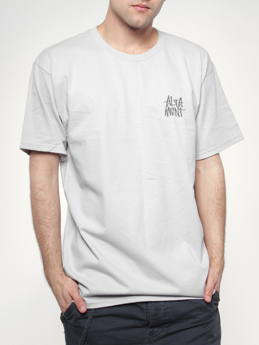 T-Shirt Altamont Short Stack Emb S/S Tee (silver)