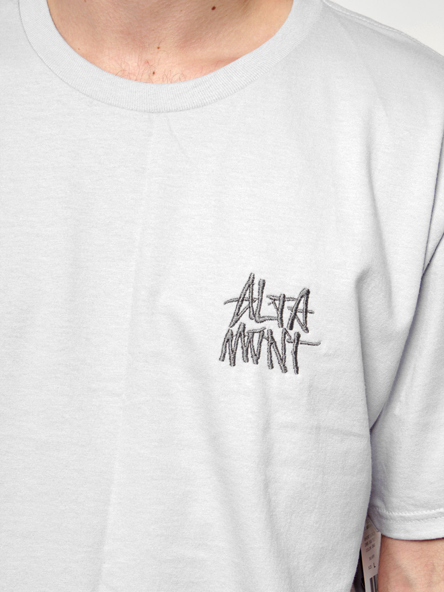 T-Shirt Altamont Short Stack Emb S/S Tee (silver)