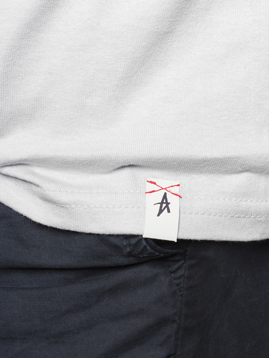 T-Shirt Altamont Short Stack Emb S/S Tee (silver)