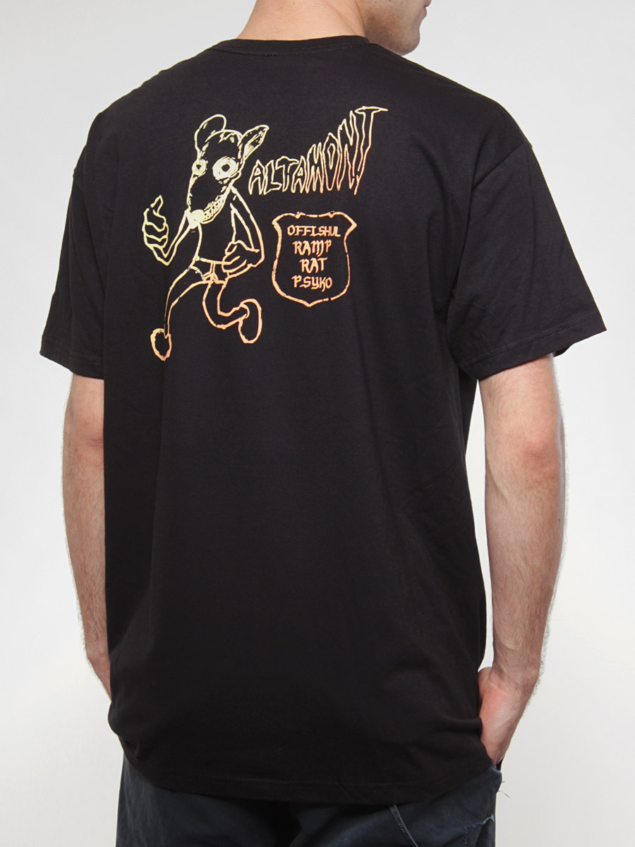 T-Shirt Altamont Ramprat Pocket (black)