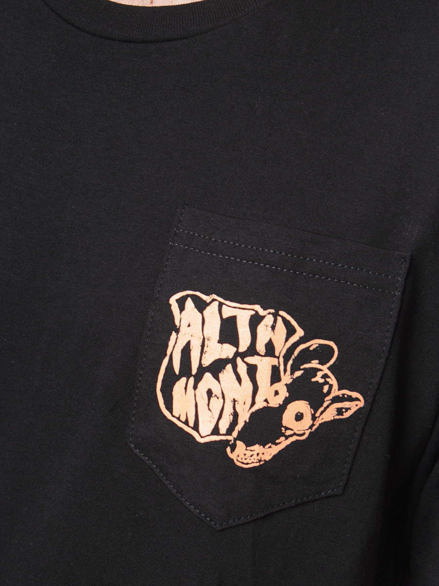 T-Shirt Altamont Ramprat Pocket (black)