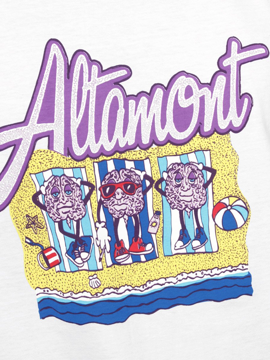 T-Shirt Altamont Getting Baked S/S Tee (white)