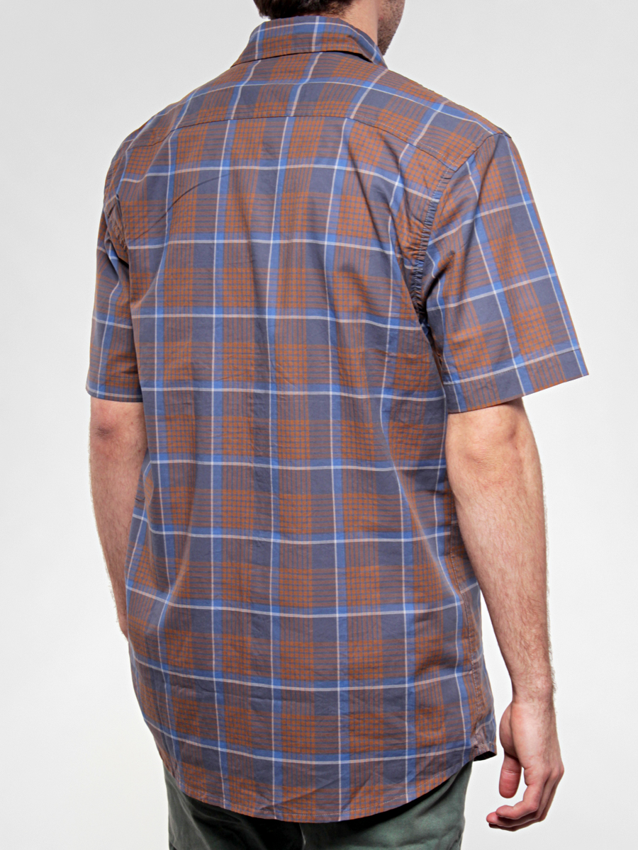 Koszula Altamont Kicker S/S Woven (brown)
