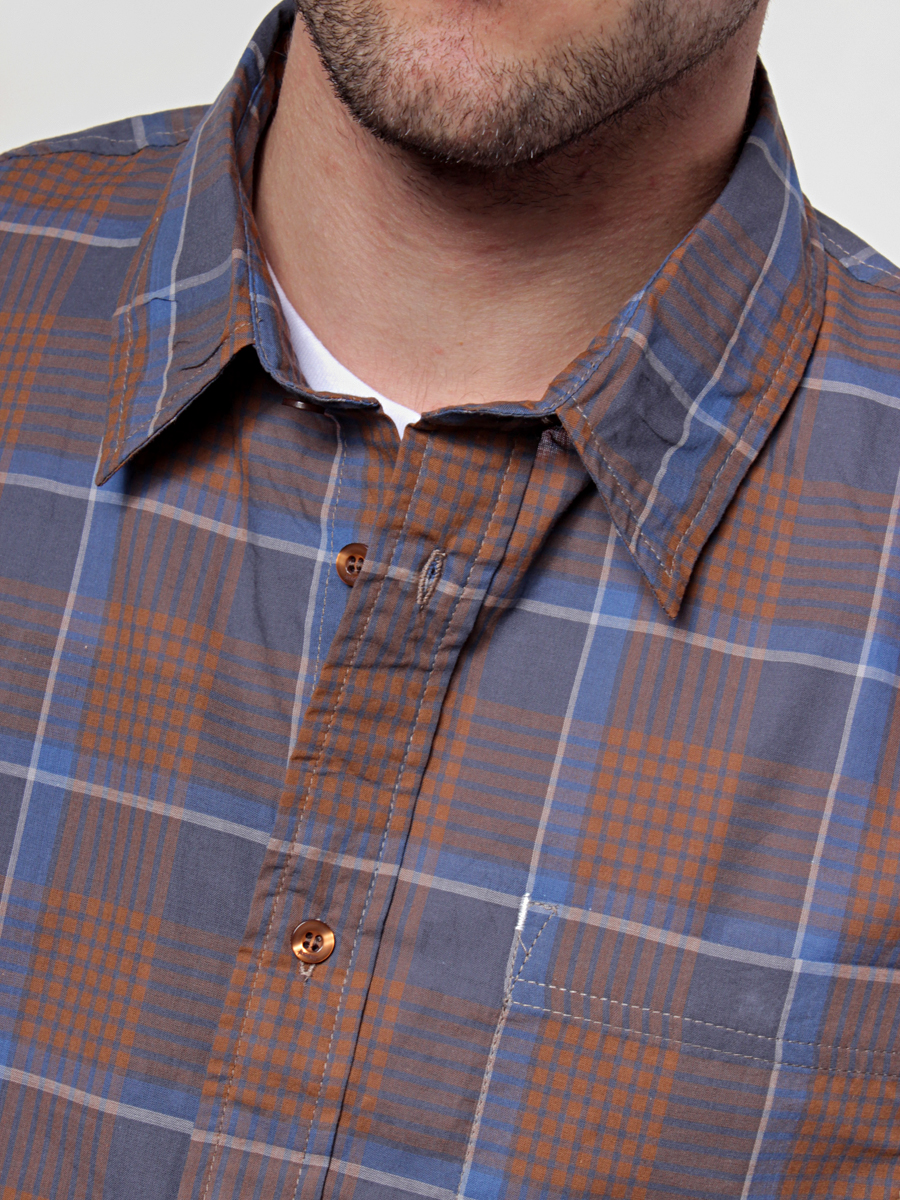 Koszula Altamont Kicker S/S Woven (brown)