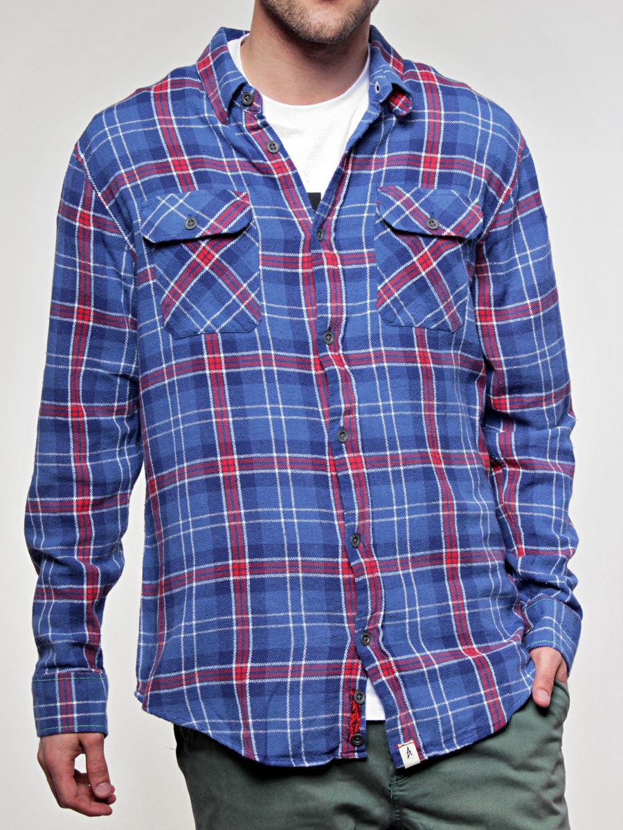 Koszula Altamont Day Tripper L/S Flannel (blue)