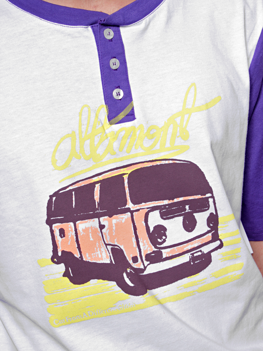 T-Shirt Altamont Burning Sand S/S Henley (white)