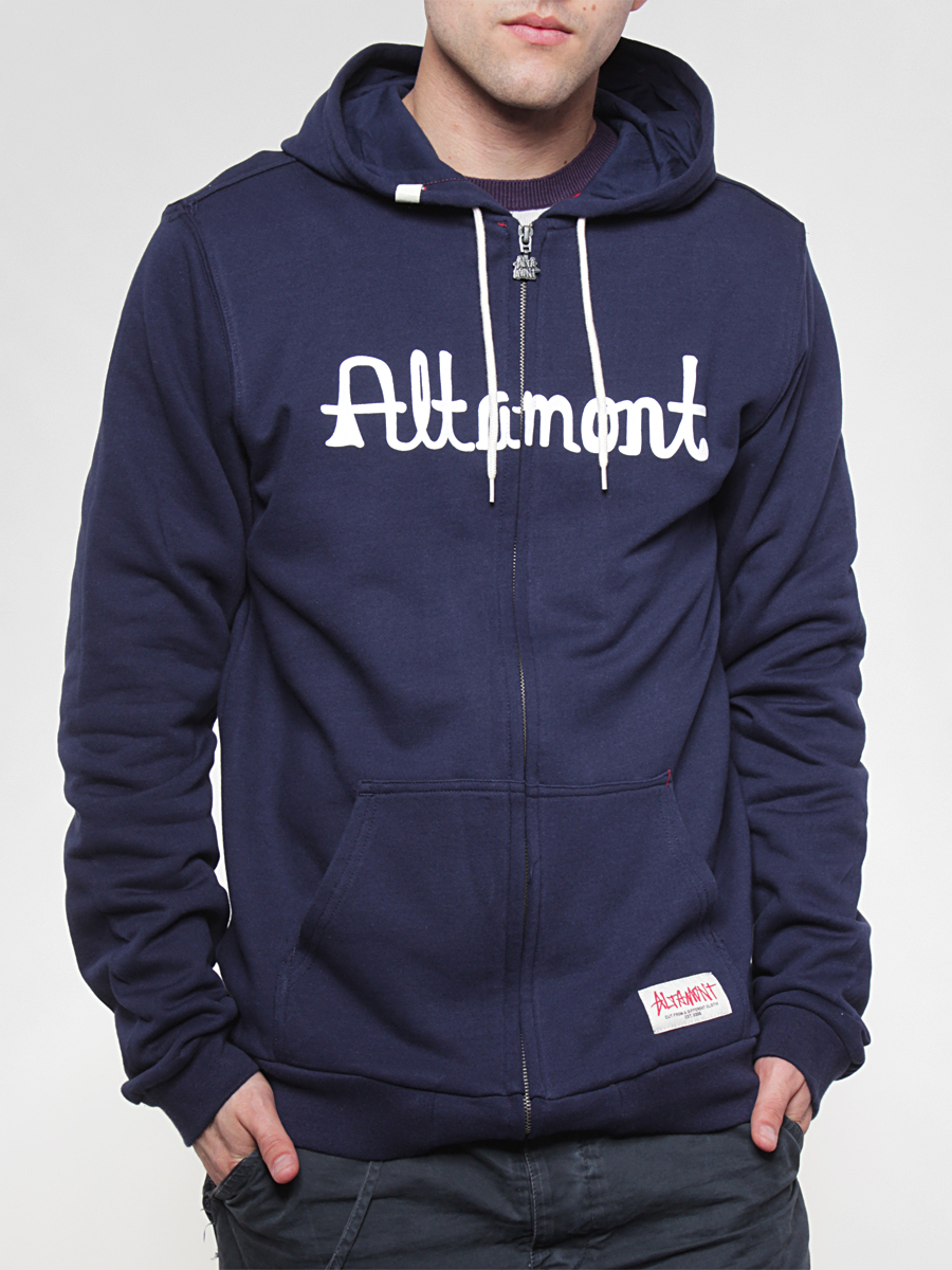 Bluza Altamont Legacy Zip Fleece (navy)