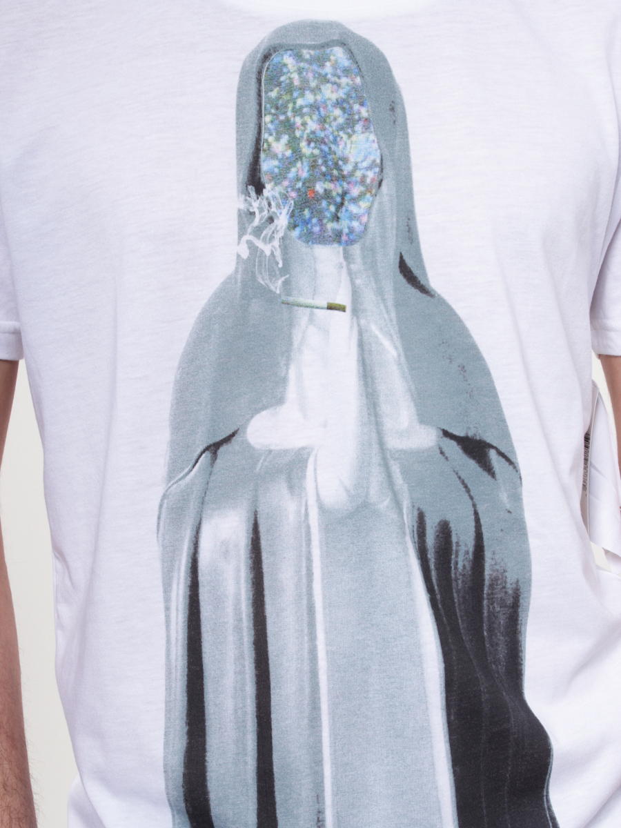 T-Shirt Von Zipper Black Angle TEE (white)