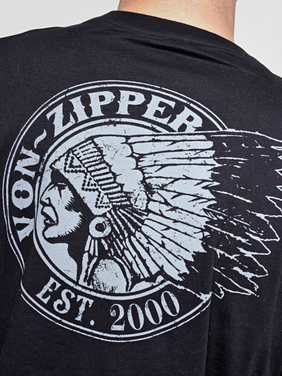 T-Shirt Von Zipper Red Skin TEE (black)