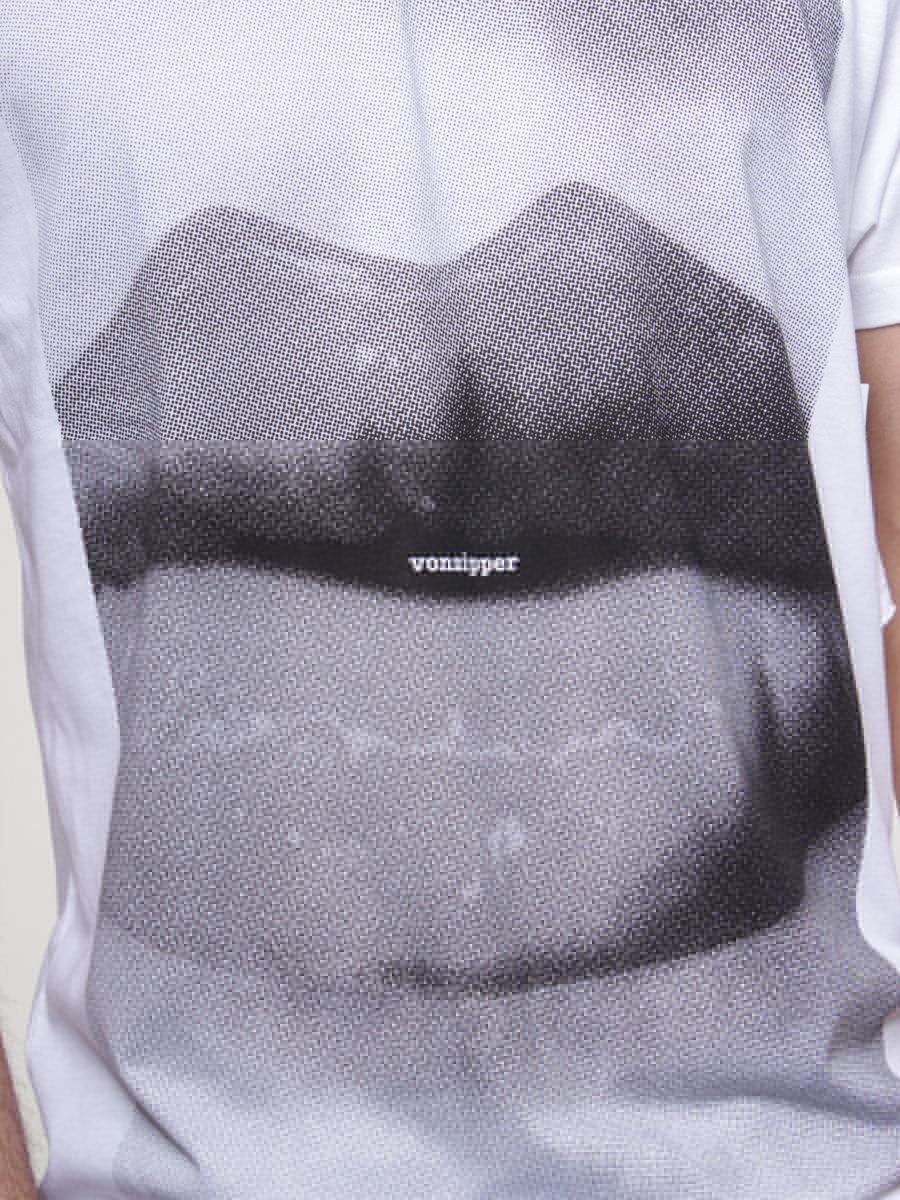 T-Shirt Von Zipper Halftone Lips TEE (white)