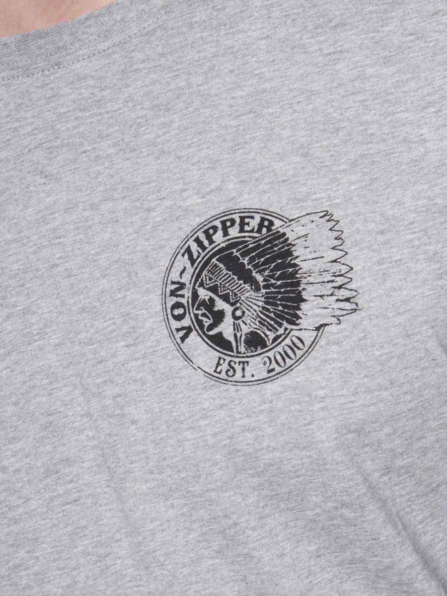 Longsleeve Von Zipper Red Skin (grey)