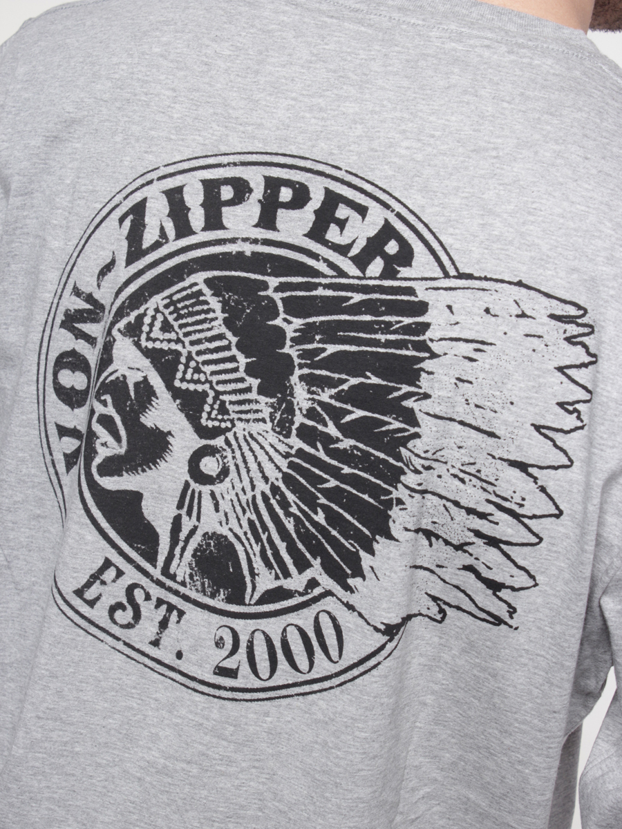 Longsleeve Von Zipper Red Skin (grey)