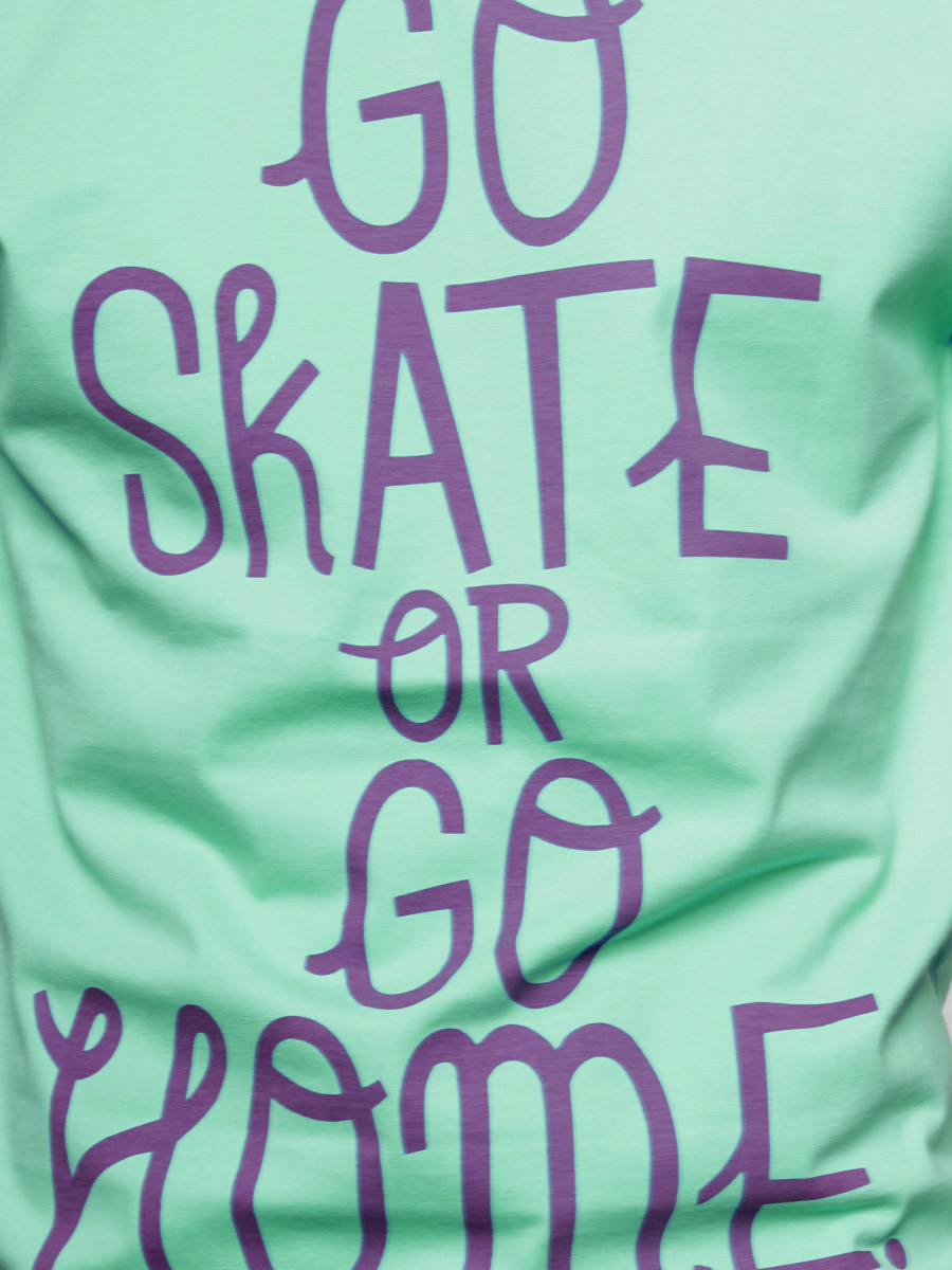 T-Shirt Malita Go Skate (mint)