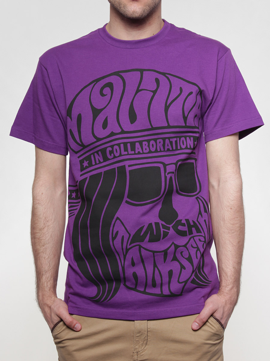T-Shirt Malita Hippie (violet)