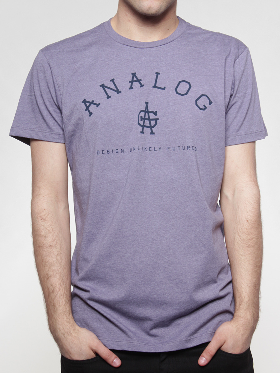 T-shirt Analog Minor League (vintage purple heather)
