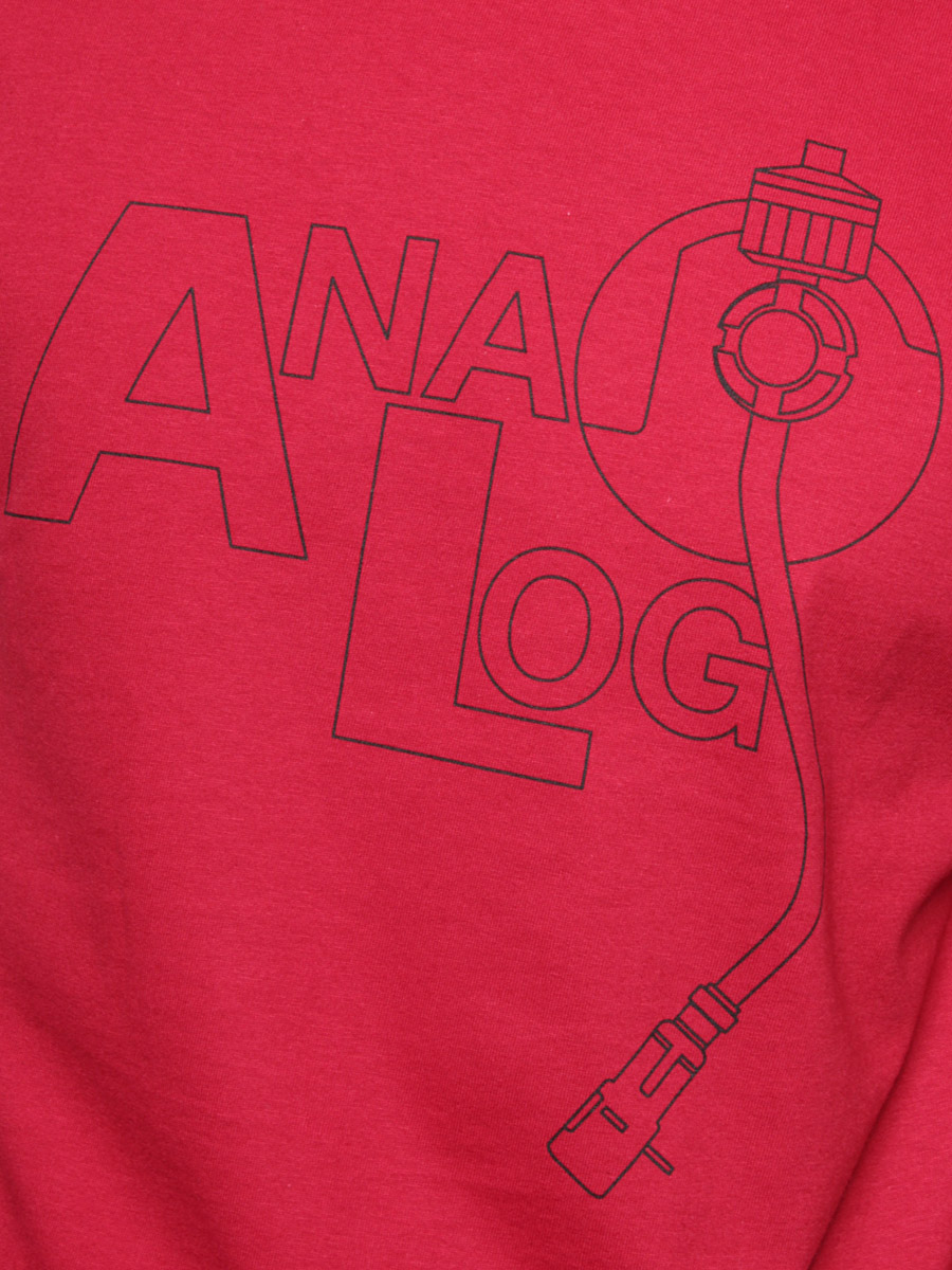 T-shirt Analog Ana Jam (cardinal)