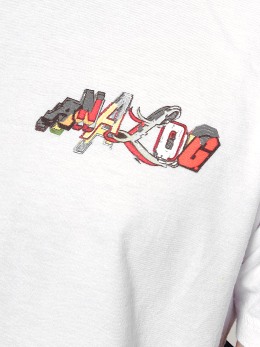 T-shirt Analog Stick Up (white)